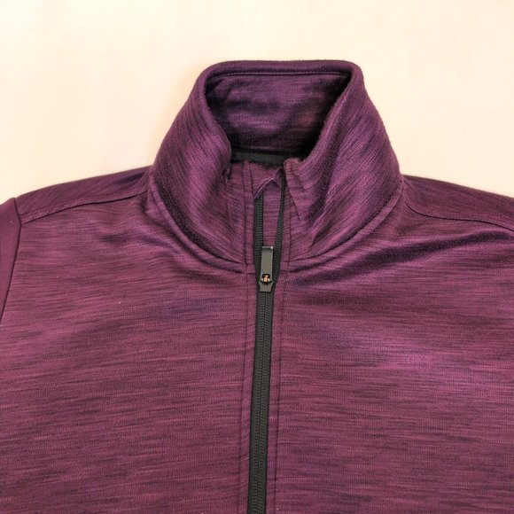 Adidas‎ Women's Purple Full-Zip Jacket Size L - Picture 5 of 7